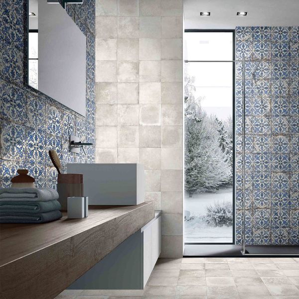 MAIOLICHE CEMENTINE 1 BLU 200X200