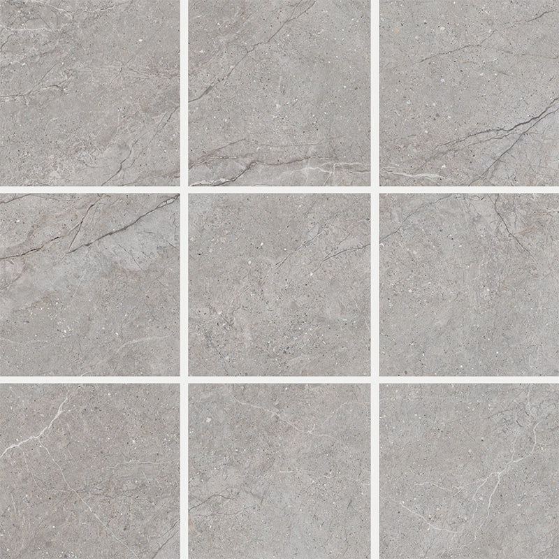 Entiva Meta Stone Grey Mosaic 98x98mm (300x300)