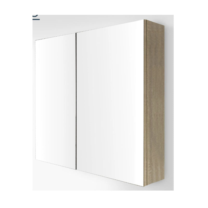 Nutro Light Oak Mirror Cabinet 750x750x130mm