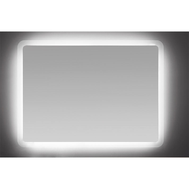 Anti Fog Mirror with LED Light and Touch-on Switch 900Wx700H