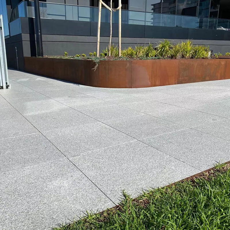 Granite New Grey Flamed Bevelled Edge 600x230x20mm