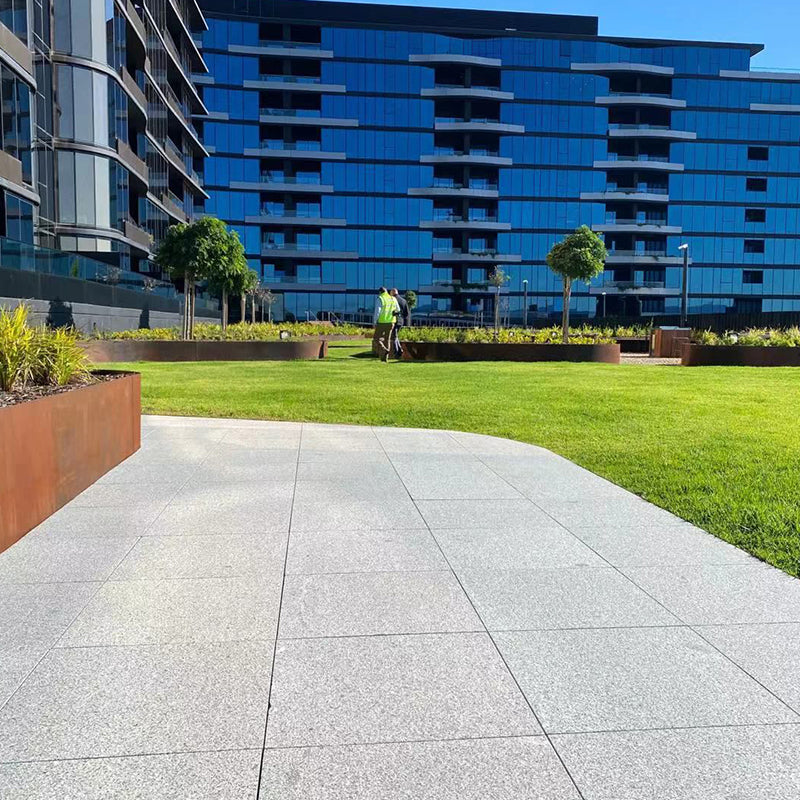 Granite New Grey Flamed Paving 600x400x20mm
