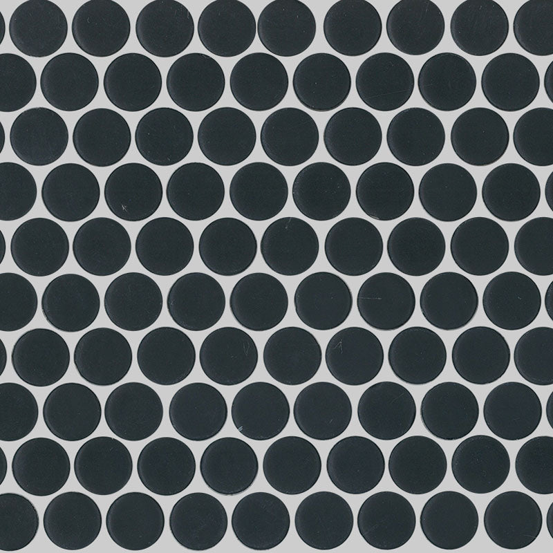 ORBIT GLOSS BLACK PENNY ROUND 20X20
