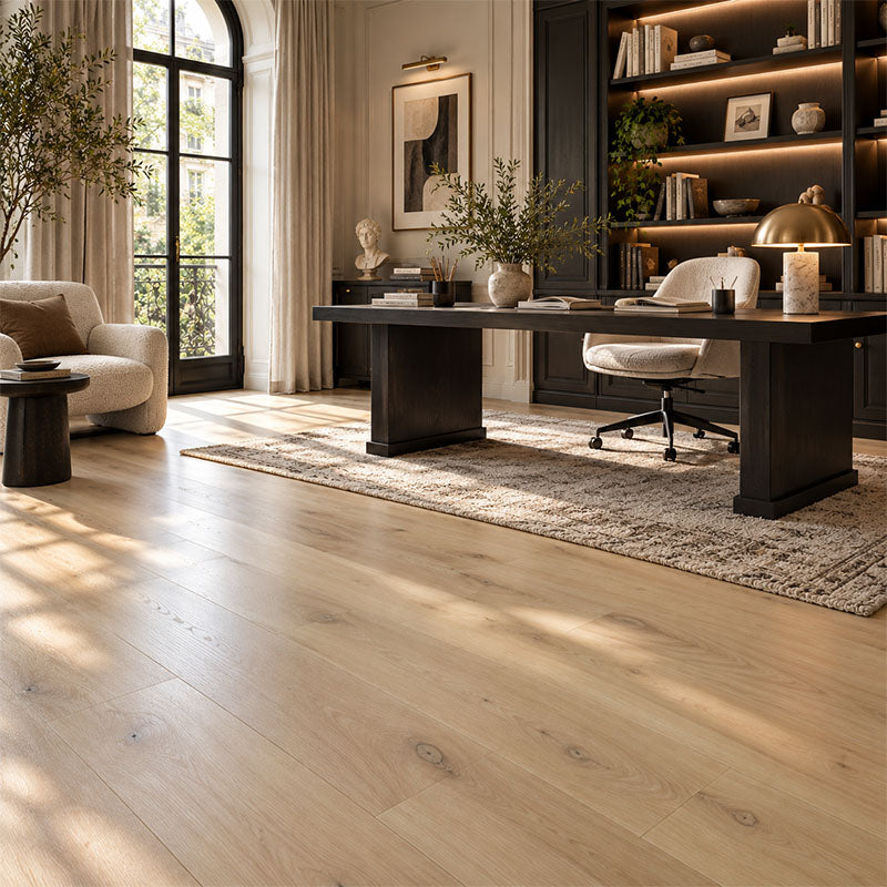 Village European Oak Engineered Flooring Rock Salt 1900x190x14/3mm