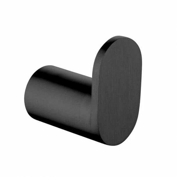 RUSHY Series Round Robe Hook Black