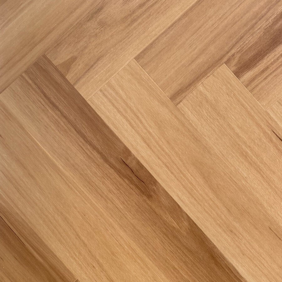 Obsidian Herringbone Water-proof Hybrid Flooring Blackbutt 9mm