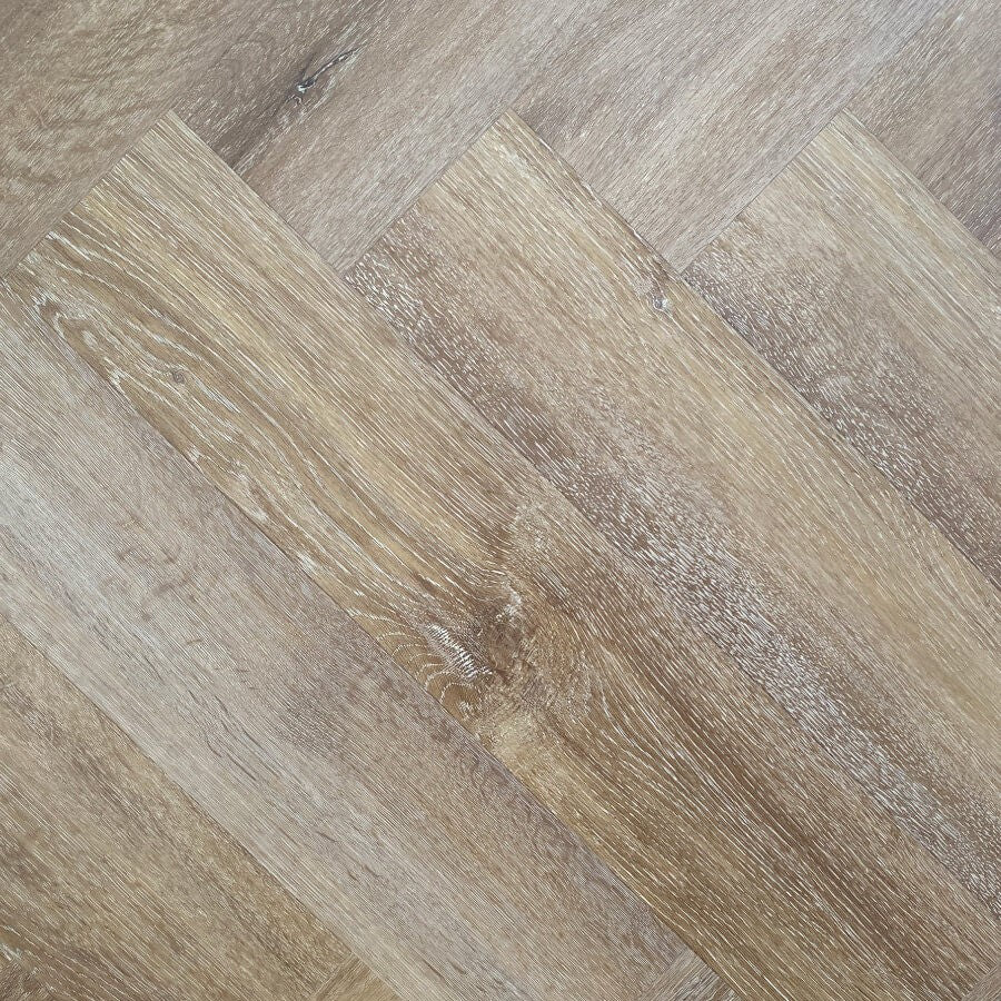 Obsidian Herringbone Water-proof Hybrid Flooring Sunset 9mm