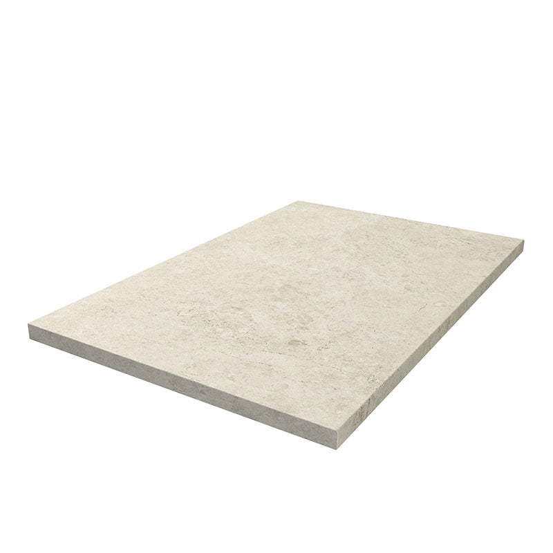 Palermo Ivory 40x60 20mm Bullnose-Pencil Edge
