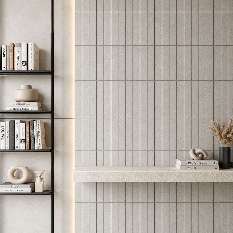 Palermo Chalk 6x25 Subway Matt Tumbled Edge