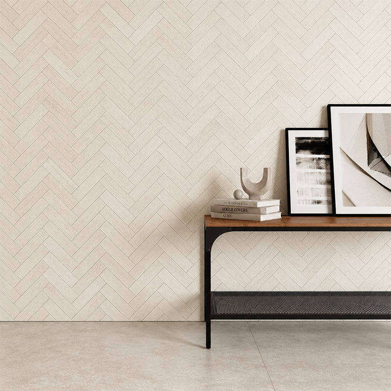 Palermo Ivory 6x25 Subway Matt Tumbled Edge