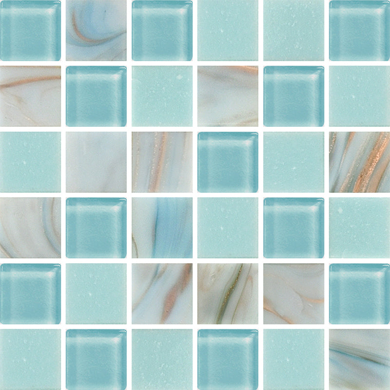 PEARL POWDER BLUE GLASS 20X20