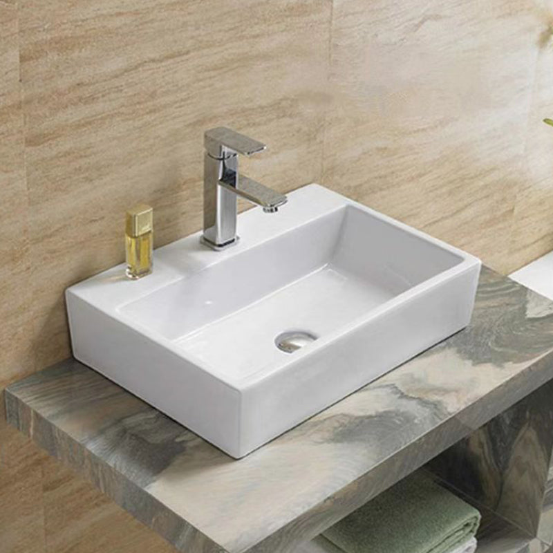 Above Counter/Wall Hung Basin Gloss White 520x360x120mm