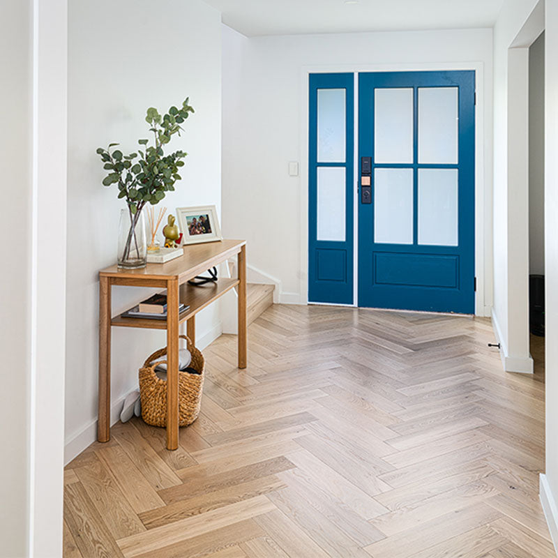 De Marque European Oak Engineered Flooring Herringbone Parana 600x120x15/4mm