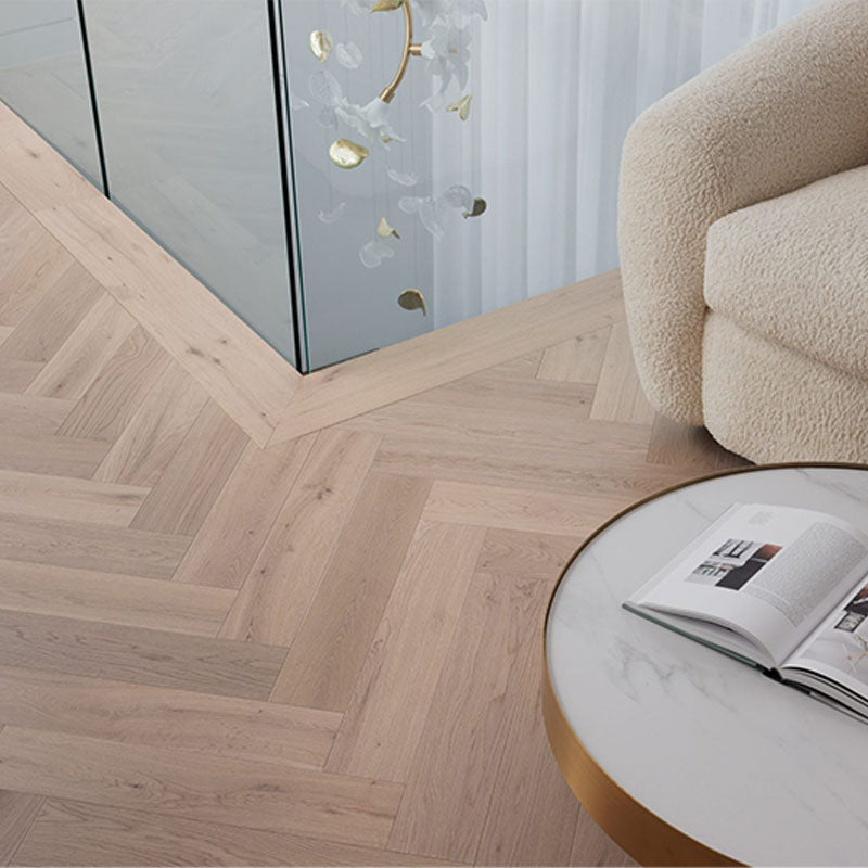 De Marque European Oak Engineered Flooring Herringbone Parana 600x120x15/4mm