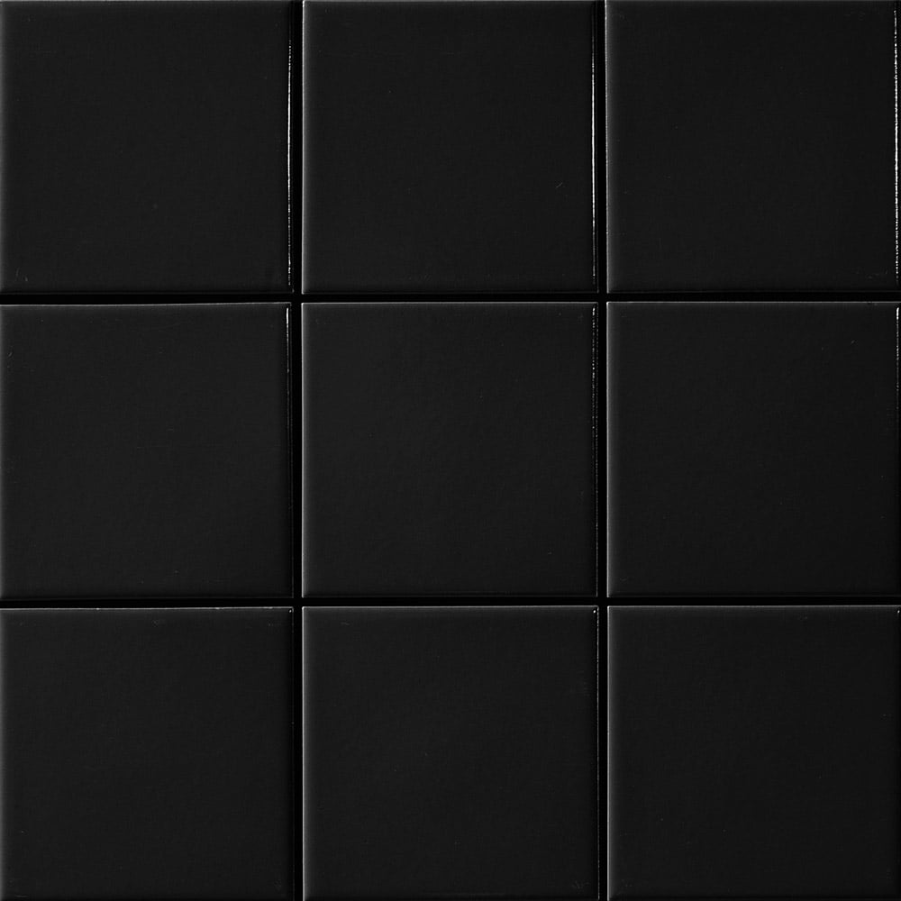 SQUARE MOSAIC 48MM BLACK GLOSS 306x306