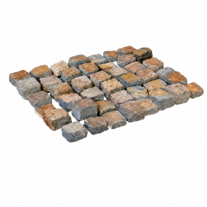 Queensland Porphyry Brown Cobble Natural Split 90x90x40-70mm