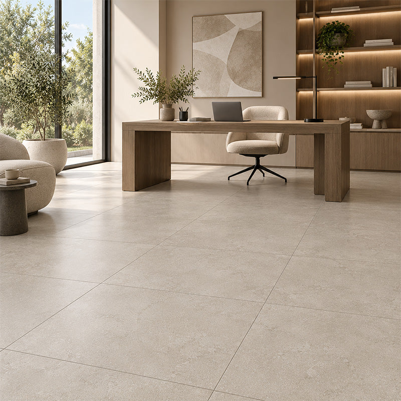 Portland Vein Cut Mid Grey Matt 600x600