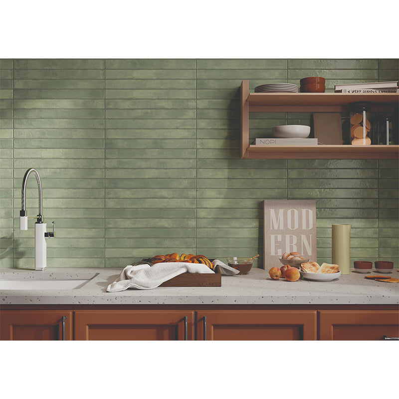 GRAFFITI SUBWAY ACQUAMARINE SATIN 48X450MM