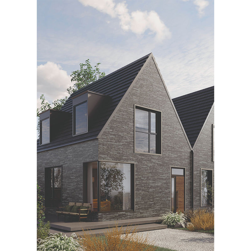 HARLEM DARK GREY BRICK SUBWAY 48X450MM