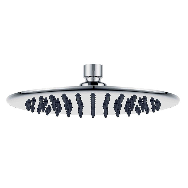 DOCCIA Round Shower Head in Brushed Nickel 250mm