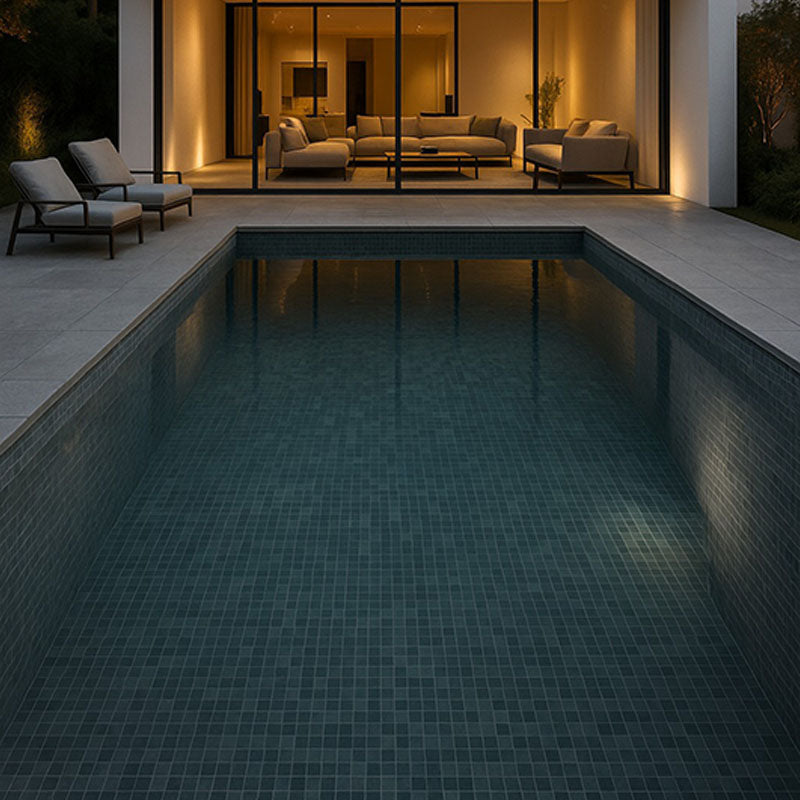 SOUTH PACIFIC FIJI STONE GREY MOSAIC 47X47