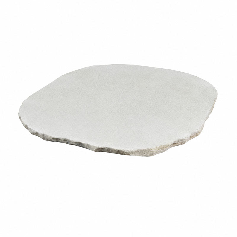 Limestone Sinai Pearl Organic Stepper Sandblasted & Tumbled 500-700x20mm