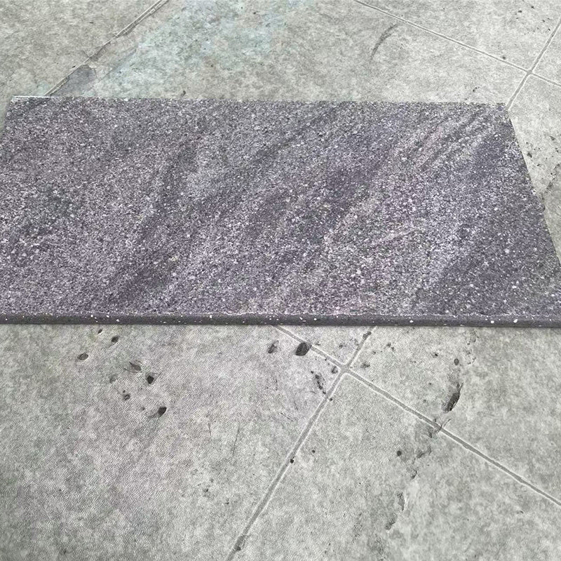 Stratus Charcoal External Bullnose 300x600