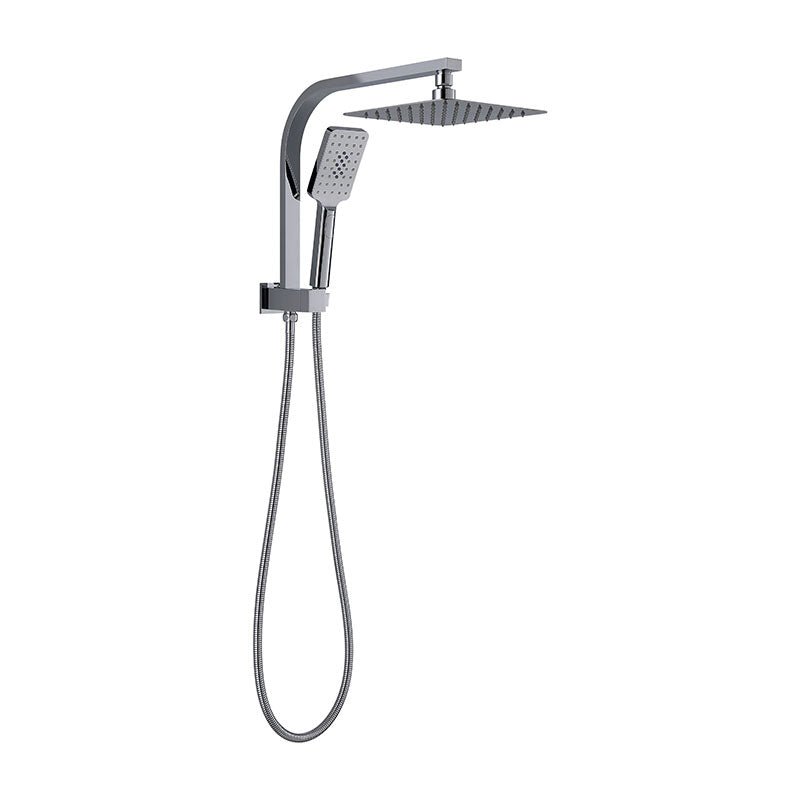 QUBI Compact Twin Shower Set in Chrome
