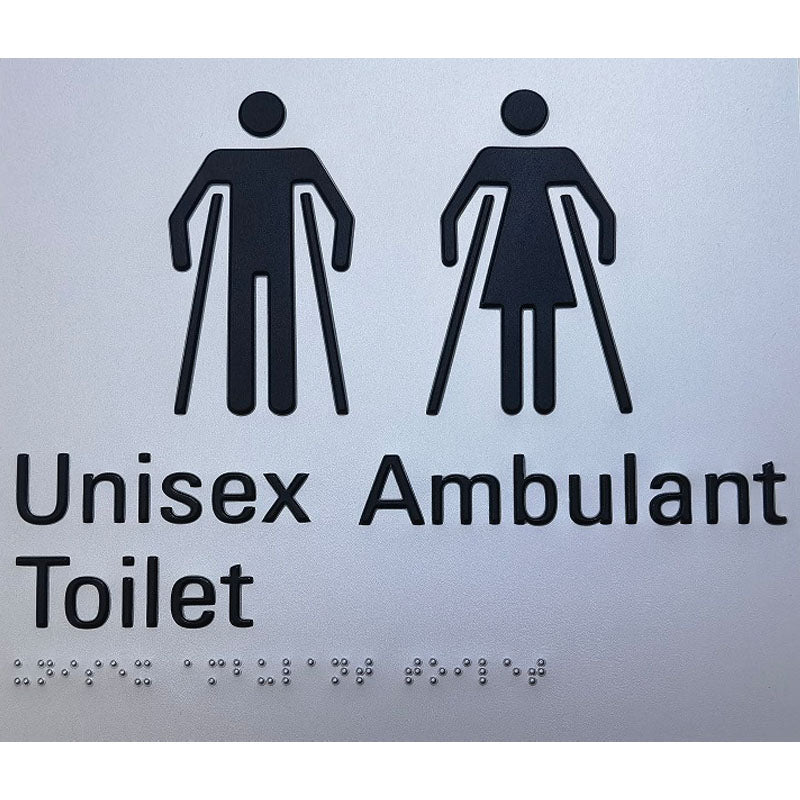 Unisex Ambulant Toilet Sign