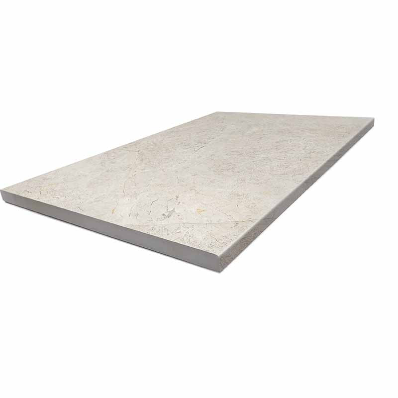 Tundra Extra Marfil 40x60 Bullnose-Pencil Edge 20mm Thick