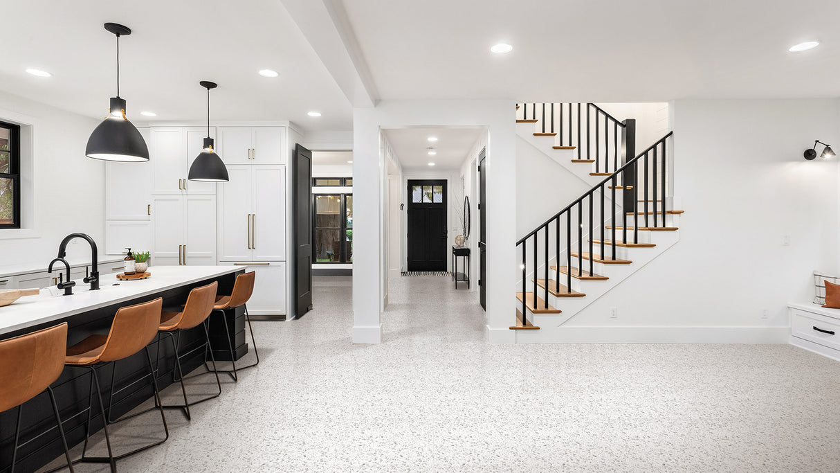 TERRAZZO STONE JELLY WHITE 600X600