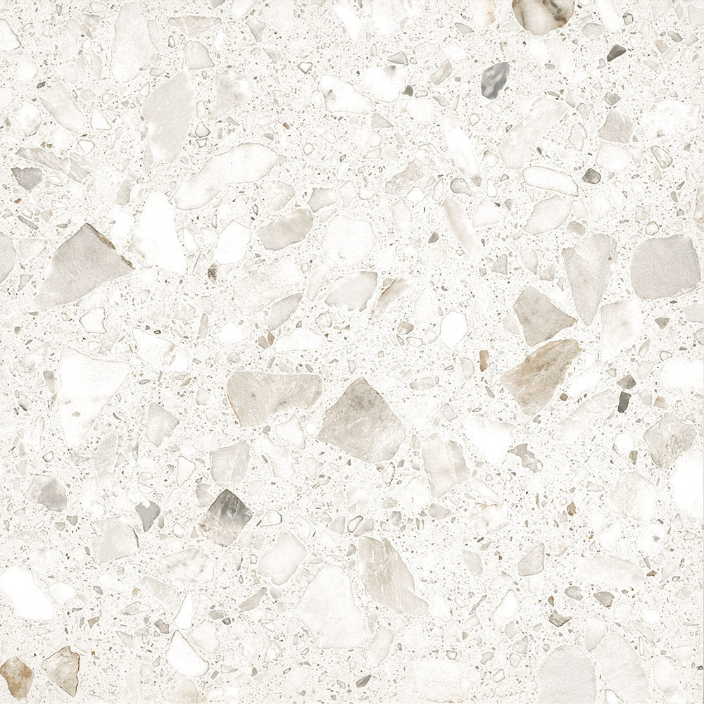 TERRAZZO STONE MARSHMALLOW 600X600