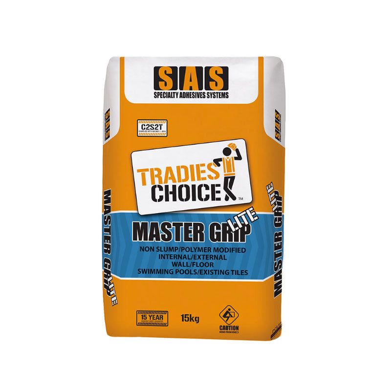 Tradies Choice Master Grip lite (White) 15kg