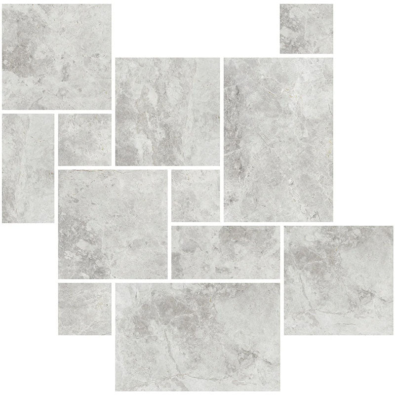 Tundra Grey French Pattern Matt Smooth Grip