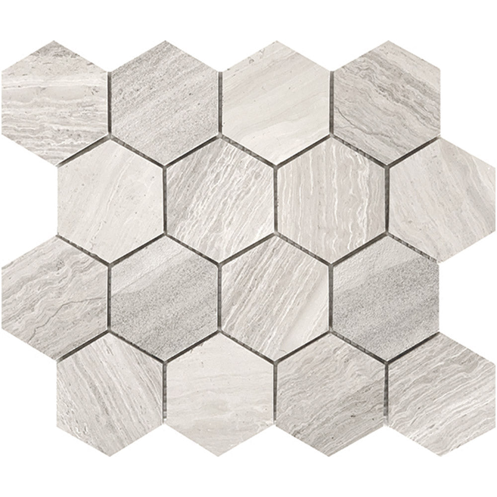 TUSCANY WOOD GREY LIGHT 75 HEXY NEW