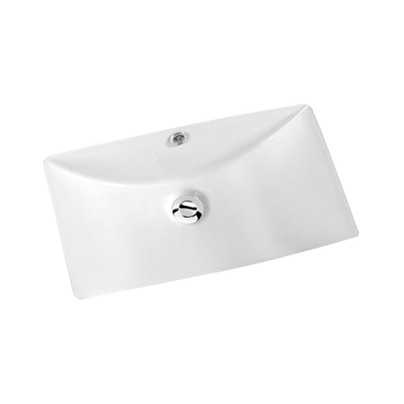 Ceramic Basin Series Under Counter Gloss White 525x380x200mm