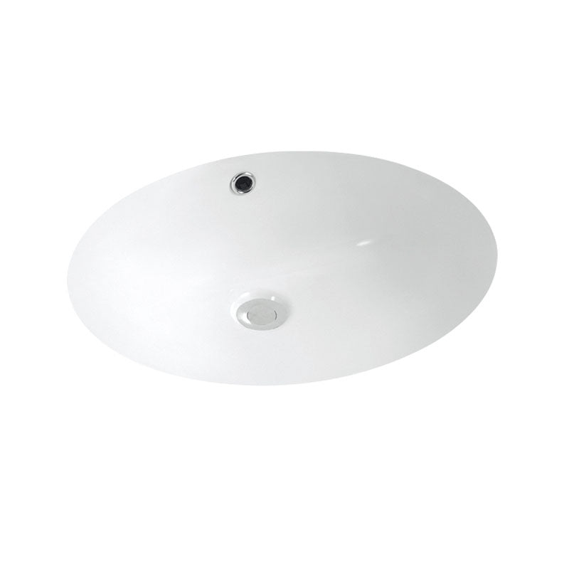 Ceramic Basin Series Under Counter Gloss White 445x365x200mm
