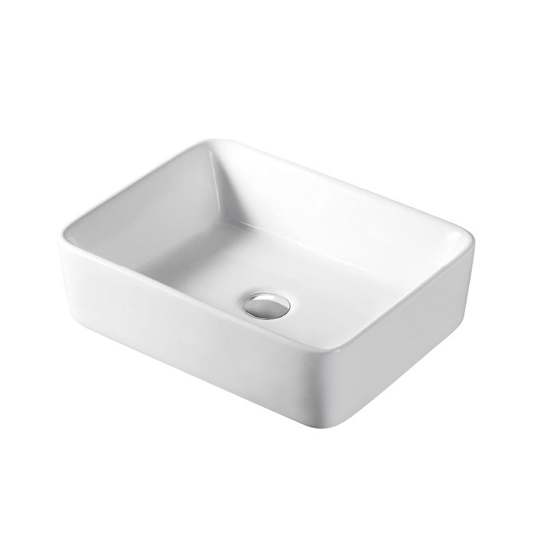 SORRENTO Above Counter Basin Gloss White 475x365x130mm