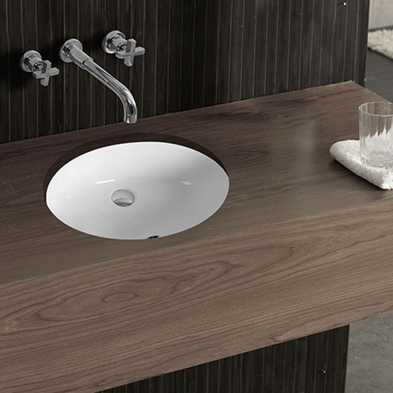 SOTTO Under Counter Basin Gloss White 460x380x200mm