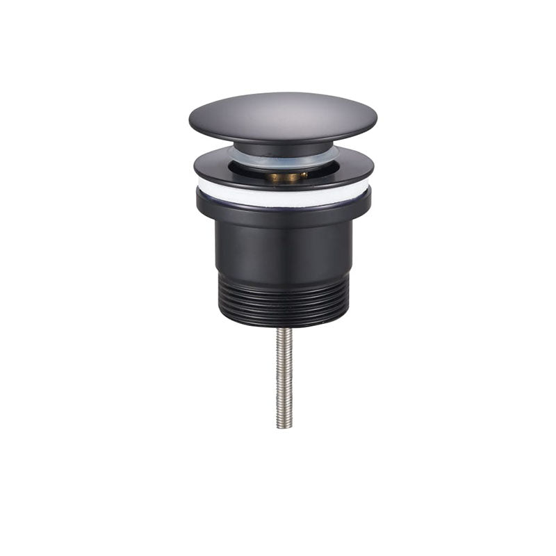 Universal Pop Up Waste Matte Black 40mm