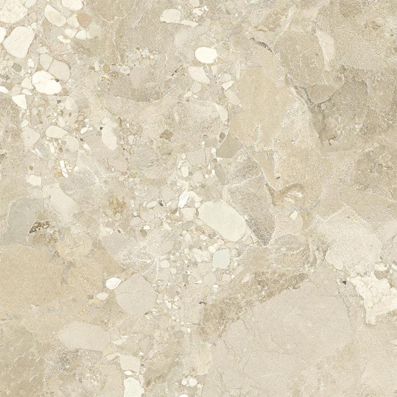 Sassi Stone Beige Terrazzo Matt 600x600mm