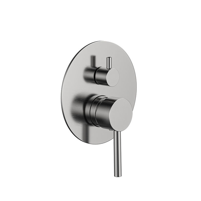JESS Shower Mixer with Diverter Brushed Nickel Finish
