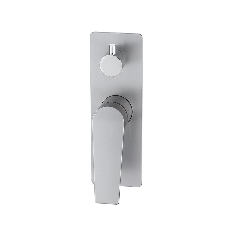 EXON Shower Mixer with Diverter in Brushed Nickel