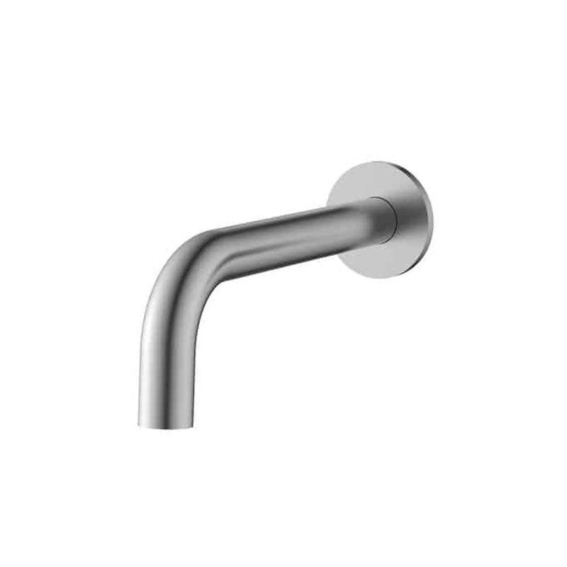 VIVO Curved Bath Spout in Brushed Nickel