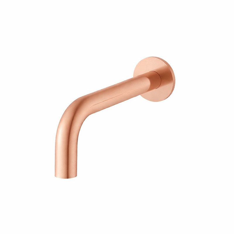 VIVO Curved Bath Spout in Champagne Copper