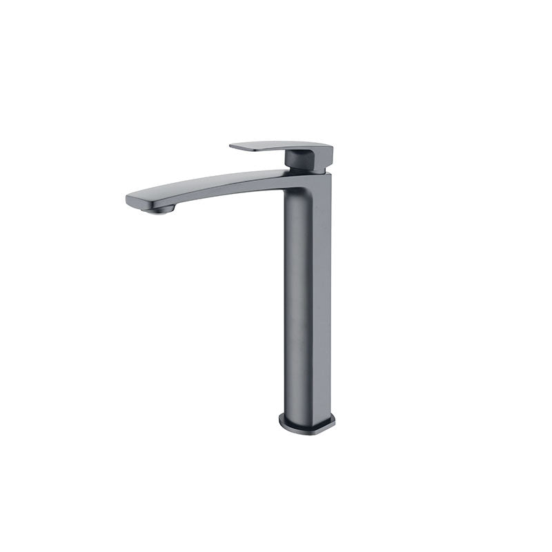 BRAVO-II Tower Basin Mixer in Gun Metal