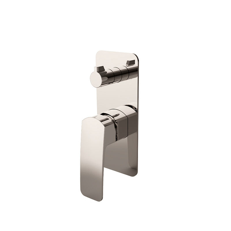 BRAVO-II Shower Mixer with Diverter in Brushed Nickel