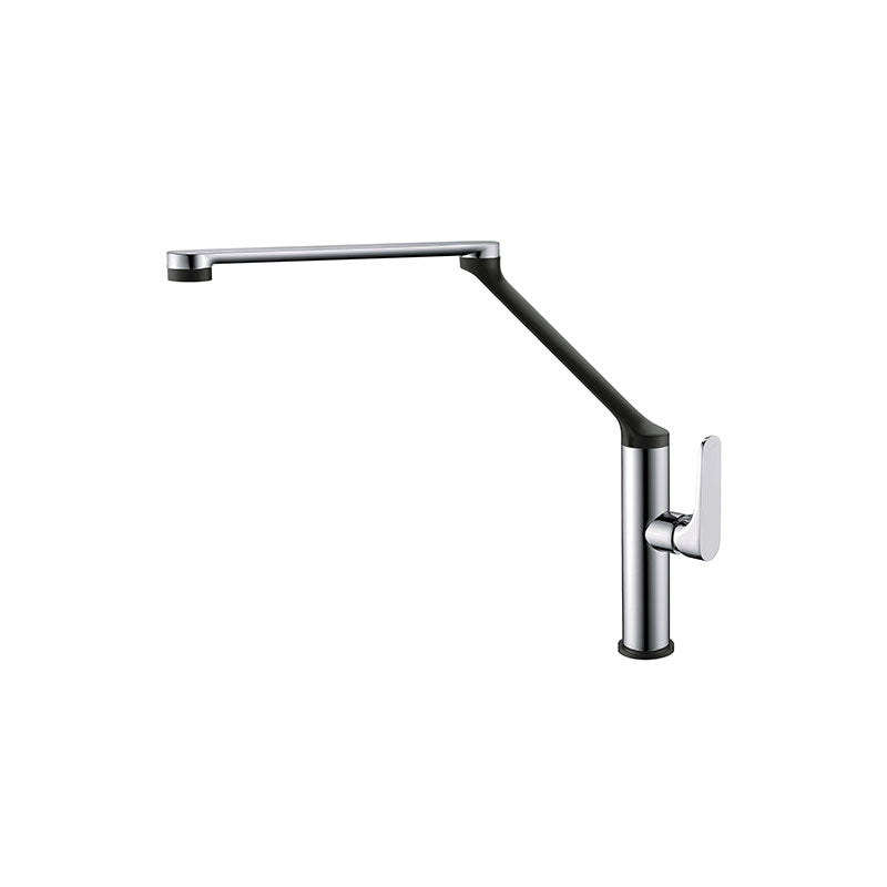 EXON 7 Sink Mixer in Chrome and Black