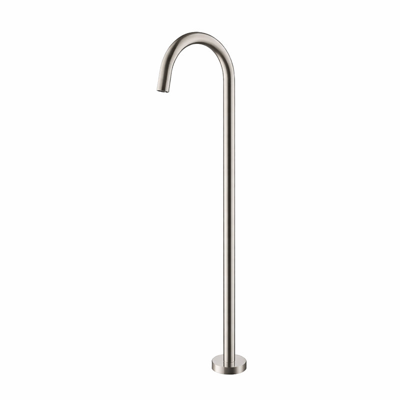 JESS Floor Mounted Bath Filler in Brushed Nickel