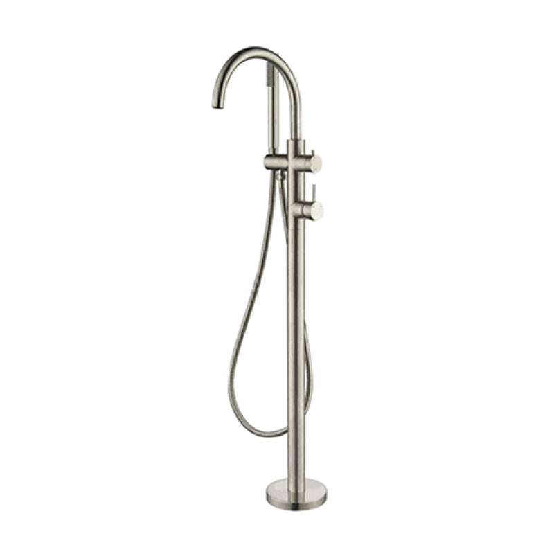 JESS Free Standing Bath Mixer in Brushed Nickel